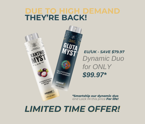 Dynamic Duo (1 GlutaMyst & 1 XanthoMyst Plus) - SAVE $94.97!